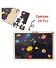 BitFeex Wooden Solar System Jigsaw Puzzle - 24 Pieces