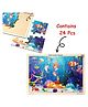 BitFeex Wooden Underwater Animals Jigsaw Puzzle - 24 Pieces