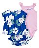 Carter's Baby 3-Piece Floral Little Short Set- Blue