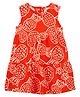 Carters Baby Pineapple Sleeveless Dress - Red