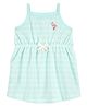 Carter's Baby Embroidered Terry Dress - Blue