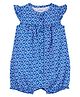 Carter's Baby Geo Print Snap-Up Romper- Blue