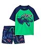 Carter's 2-Piece Dino Rashguard Swim Set - Navy & Green
