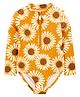 Carter's Sunflower 1-Piece Swimsuit - Yellow