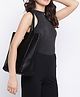 KLEIO PU Leather Women Everyday College Tote Shoulder Travel Hand Bag for Ladies - Black
