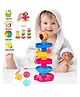 PLUSPOINT Swirling Tower Ball Drop Roll Ball - Multicolor