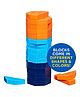 PLUSPOINT 22 PLUSPOINT Octagon Wooden Blocks Game 45 Pieces - Multicolour