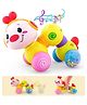 PLUSPOINT Cute Caterpillar press n go toy with Music & Light Baby Crawling Toy