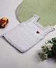 Shilpshakti Cotton  Sleeveless Handmade Solid Woollen Sweater Vest - Baby Blue