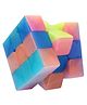 Toyshine Qiyi 3x3 Jelly Speed Cube Stickerless 3x3x3 Magic Cube Puzzle Brain Teaser Toys Gifts for Kids Adults Challenge Magic Cube Puzzles Toys