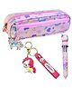 FunBlast Pencil Pouch Pack of 3 Unicorn Gift Set - Pink