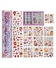 FunBlast Cartoon Theme Decorative Washi Tape Set with Kawaii Stickers - Multicolor