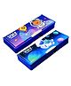 FunBlast Space theme Magnetic Pencil Box  (Random Space Design)