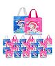 FunBlast Non-Woven Unicorn Print Gifting Bags - Pack of 24 Hand Bags