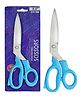 FunBlast Razor Sharp Cutting Stainless Steel Scissor (Pack of 1 Random Color)