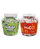 Derby Sugar Free Kacha Kairy Candy Approx 115pcs 330gms and Vitacin Poly 100pcs 350gms  (Pack Of 2 )
