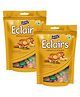 Derby Dryfruit Eclairs Assorted Toffee Cashew, Almond, Pista Standy Pouch | Pack of 2