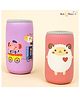 NeonateCare Adjustable Reusable Stretchable Baby Feeding Bottle Cover Sleeves Cartoon Prints With Holding Strap Suitable for 120ml 220ml 240ml - Multicolor