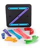 Zivilion Alphabets Numbers Shapes and Colours Educational Construction Activity Puzzle 26 Pieces - Multicolour