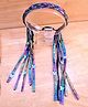Tipy Tipy Tap Braided Butterfly Dangling Headband - Blue