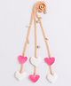 Tipy Tipy Tap Hearts Boho Parandi - Pink & White