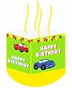 Untumble Vehicle Theme Pinata for Birthday Celebrations Box Shaped Party Pinata to Fill Chocolates- Multicolor