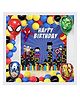 Untumble Superhero Theme Birthday Decoration Backdrop Arch Kit- Pack of 63