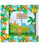 Untumble Dinosaur Theme Birthday Decoration Backdrop Arch Kit- Pack of 64