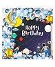 Untumble Space Astronaut Theme Birthday Decoration Backdrop Arch Kit- Pack of 65