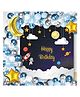Untumble Space Theme Birthday Decoration Backdrop Arch Kit Pack of 65