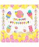 Untumble Ice Cream Theme Hats Kit for Kids Birthday Decoration- Pack of 58