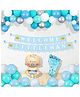 Untumble Blue Welcome Baby Boy Kit with Balloons - Pack of 43