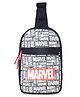 Novex Kids Marvel Original Crossbody Small Shoulder Chest Travel Personal Pocket Bag - Black.