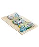 Fiddlerz Wooden Puzzle for Kids Charcter Rabbit Shapes Toys - 10 Pieces