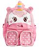 Fiddlerz School Bags For Kids Preschoolers  Different 3D Unicorn Character Hard Case Backpack  - Height 10.5 Inches