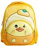 Fiddlerz School Bags For Kids Preschoolers Girls And Boys Years With Different 3D Duck Character Hard Case Backpack - Height 10.5 Inches