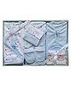 My Tiny Wear New Born Baby Cotton Clothing Gift Set-Blue