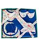My Tiny Wear 100% New Born Baby Infant Cotton Clothing Gift Set-Blue