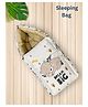 NEW COMER 3 in 1 Baby Bed Sleeping Bag & Carry Nest Cotton Baby Bedding for New Born & Infant Portable Bassinet for Baby Carrying & co Sleeping Unisex Baby Sleeping Bed 801 - Beige