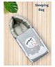 NEW COMER 3 in 1 Baby Bed Sleeping Bag & Carry Nest Cotton Baby Bedding for New Born & Infant Portable Bassinet for Baby Carrying & co Sleeping Unisex Baby Sleeping Bed 802 - Grey