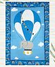 NEW COMERS Baby's Cotton Sleeping Mat Multi Purpose Cushioned Cradle Bed - Multicolour