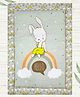 NEW COMERS Baby's Cotton Sleeping Mat Multi Purpose Cushioned Cradle Bed - Multicolour