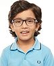 Hooper By Lenskart Hooper Hp D10014M C2 Full Rim Rectangle Blue Block Mobile Phone & Computer Glasses - Blue & White