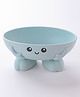 Self Draining Free Size Soap Case with Cartoon Face Print - Blue