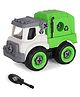 SVE Sanitation Truck Vehicles DIY Sanitation Trucks with 1 Screwdriver Tools Kids Building Trucks