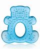 BeeBaby Teddy Teethers for 6 to 12  Months BPA Free Cooling Water Filled Baby Teether, Soft Teething Toy for Babies with Carry Case Soothes Gums and Easy to Grip (6 Months+) (Teddy - Blue)
