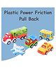 BitFeex Unbreakable Pull Back and Friction Vehicles Crawling Toy Pack of  5 (Color May Vary)