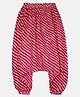 Kiddopanti Leheriya Designed Harem Pant - Pink