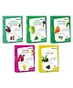 GrapplerTodd Premium Musical Instruments Leavy Vegetables Vegetables  Flowers & Fruits  Combo Of 5 - Multicolour