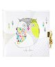 Goldbuch Secret Diary with Lock & Key 96 Pages Mosaic Owl Art Print by Turnowsky with Gold or Silver Stamping - Multicolor